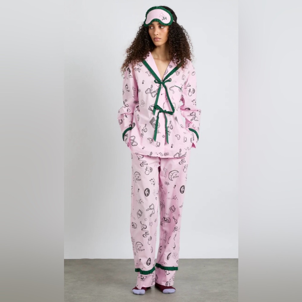 Pink and Green Women’s Pajamas